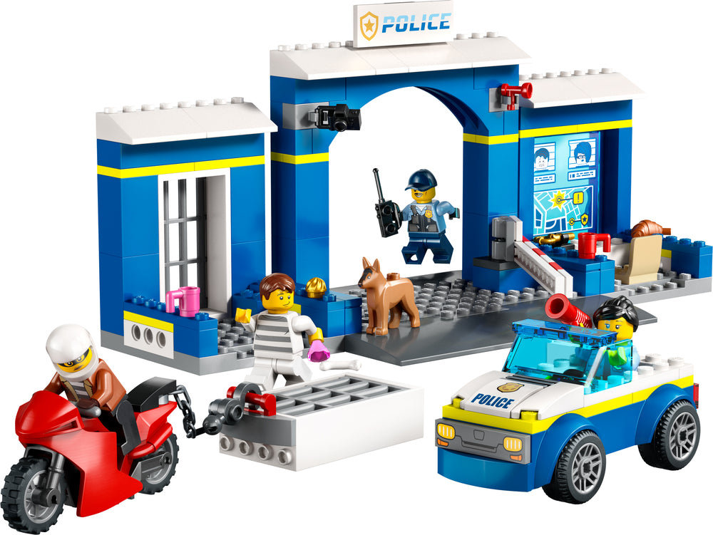 60370 LEGO City Police Skurkejagt ved politistationen
