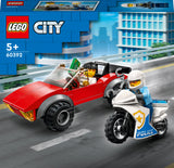 60392 LEGO City Police Politimotorcykel på biljagt