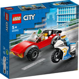 60392 LEGO City Police Politimotorcykel på biljagt