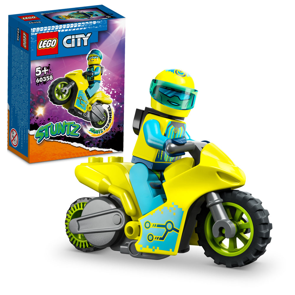 60358 LEGO City Stuntz Cyber-stuntmotorcykel