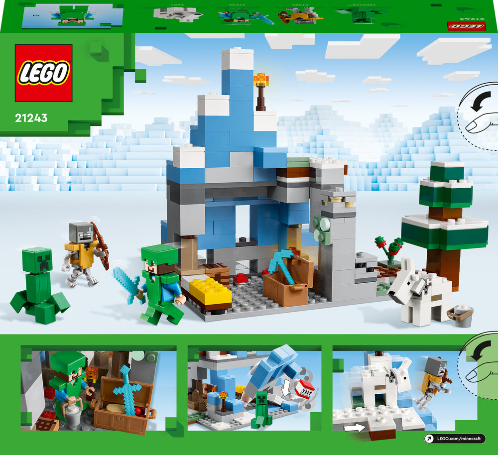 21243 LEGO Minecraft De frosne tinder