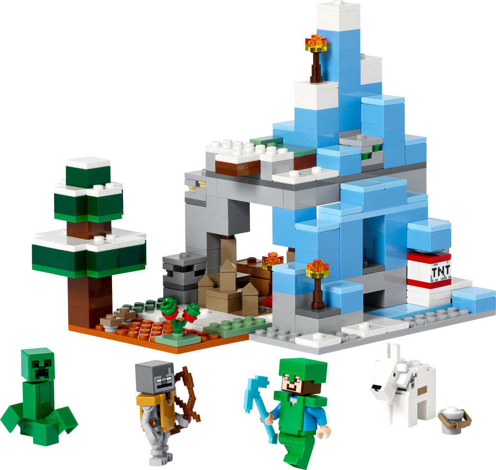 21243 LEGO Minecraft De frosne tinder