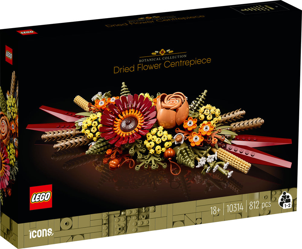 10314 LEGO Icons Dekoration med tørrede blomster