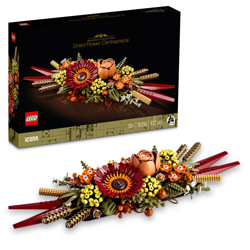10314 LEGO Icons Dekoration med tørrede blomster