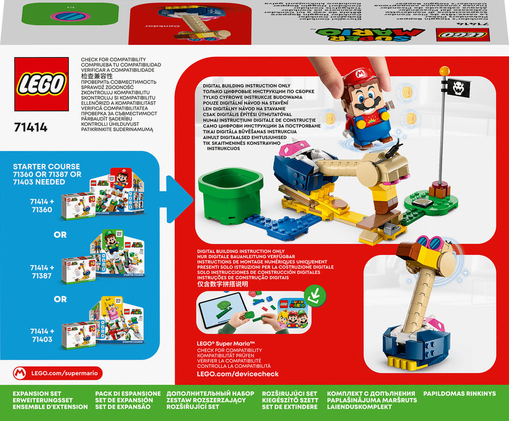 71414 LEGO Super Mario Conkdors næbhakker – udvidelsessæt