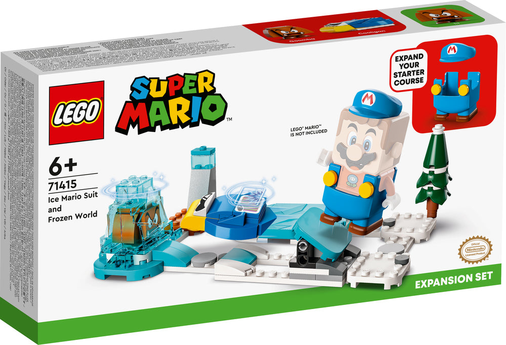 71415 LEGO Super Mario Is-Mario-dragt og Frozen World – udvidelsessæt