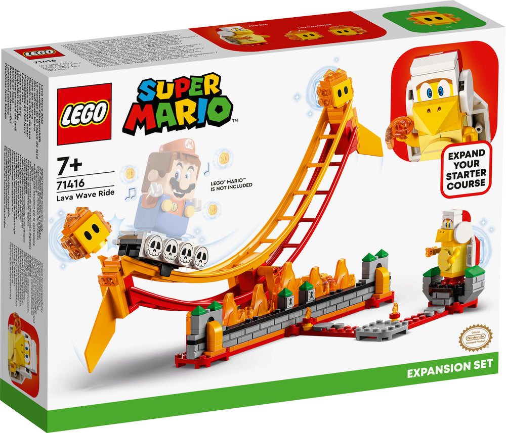 71416 LEGO Super Mario Lavabølge-forlystelse – udvidelsessæt