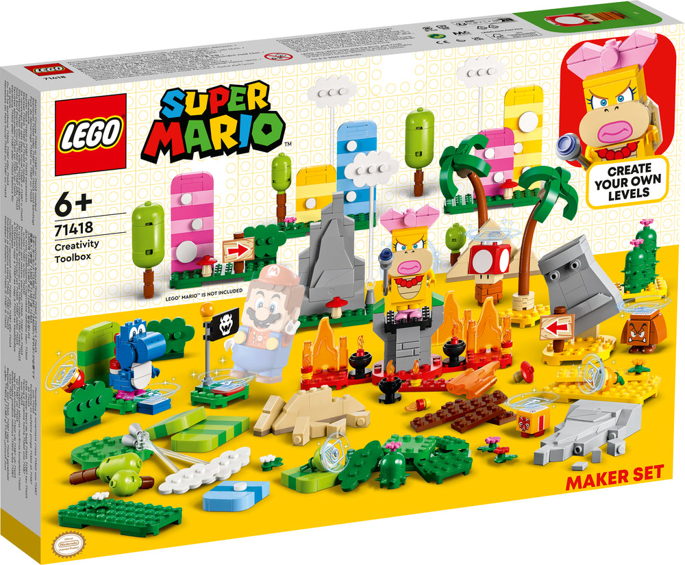 71418 LEGO Super Mario Kreativ værktøjskasse – skabersæt