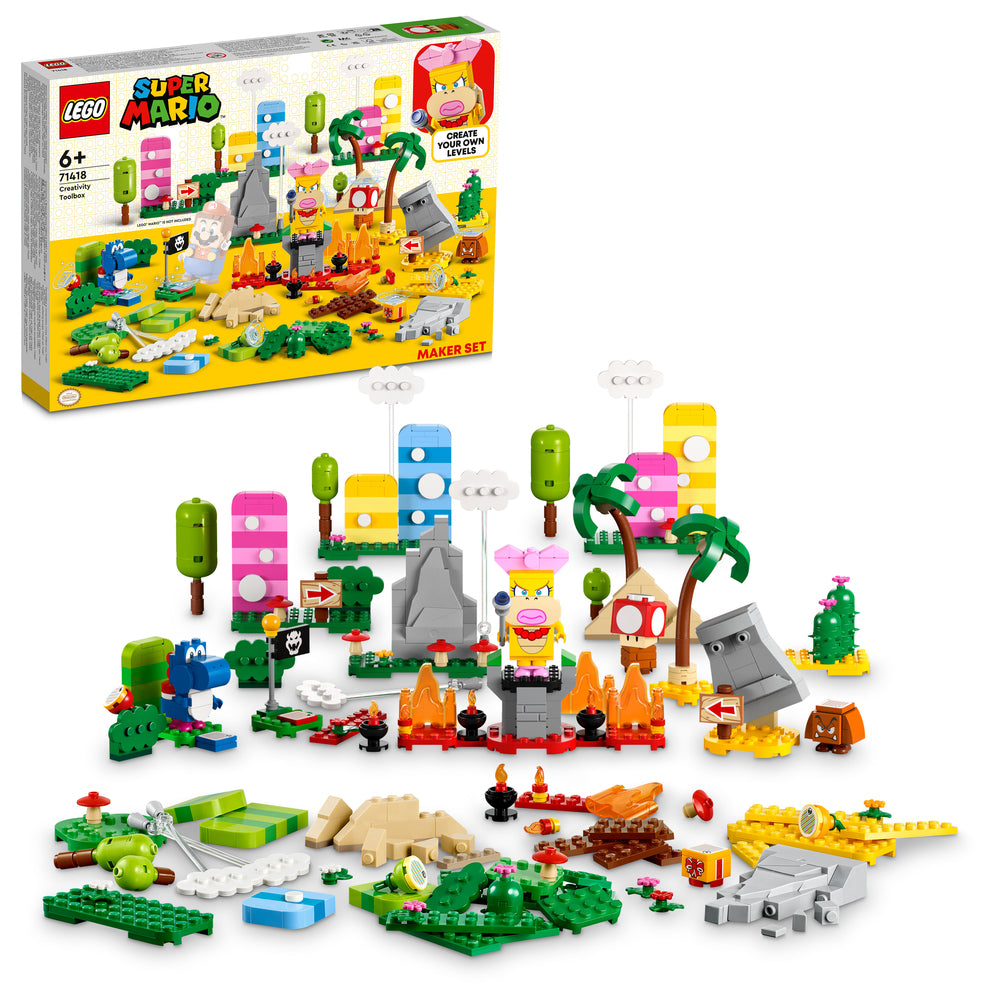 71418 LEGO Super Mario Kreativ værktøjskasse – skabersæt