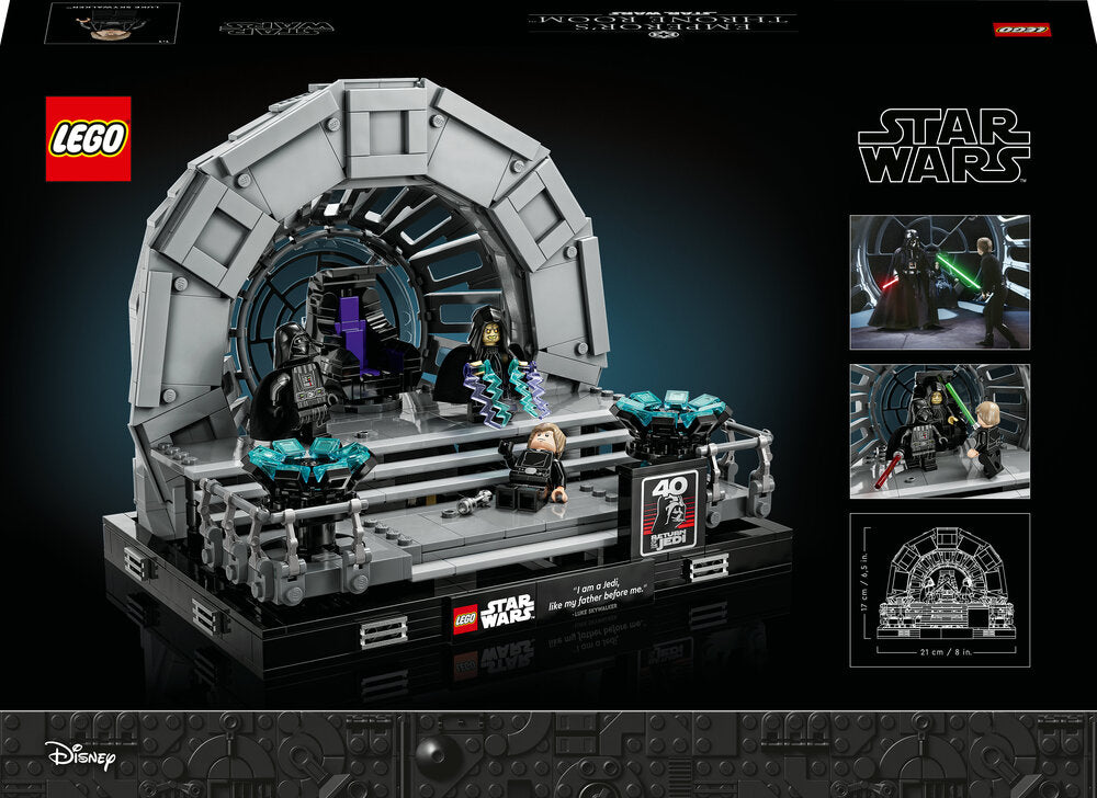 75352 LEGO STAR WARS Diorama med Kejserens tronsal