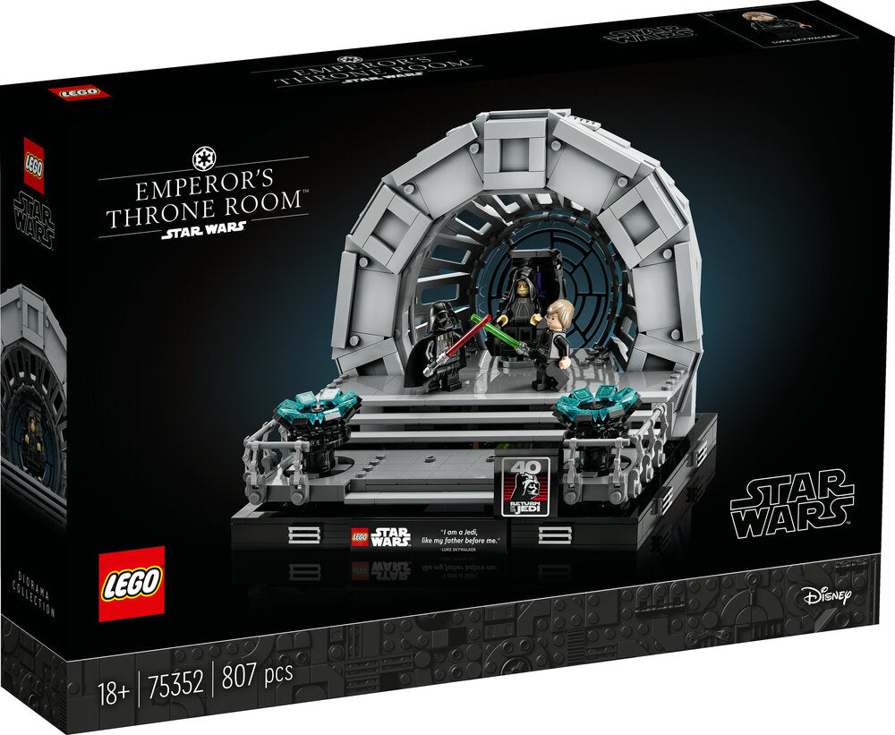 75352 LEGO STAR WARS Diorama med Kejserens tronsal