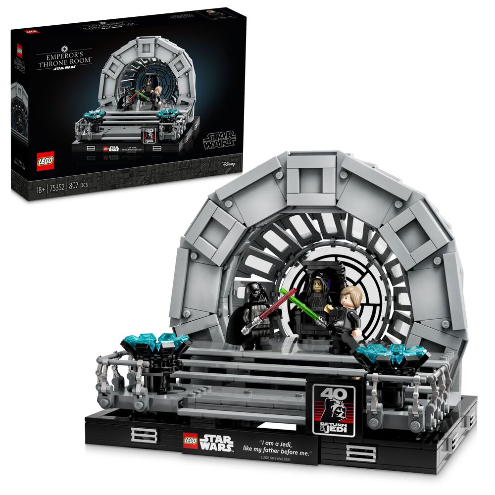 75352 LEGO STAR WARS Diorama med Kejserens tronsal