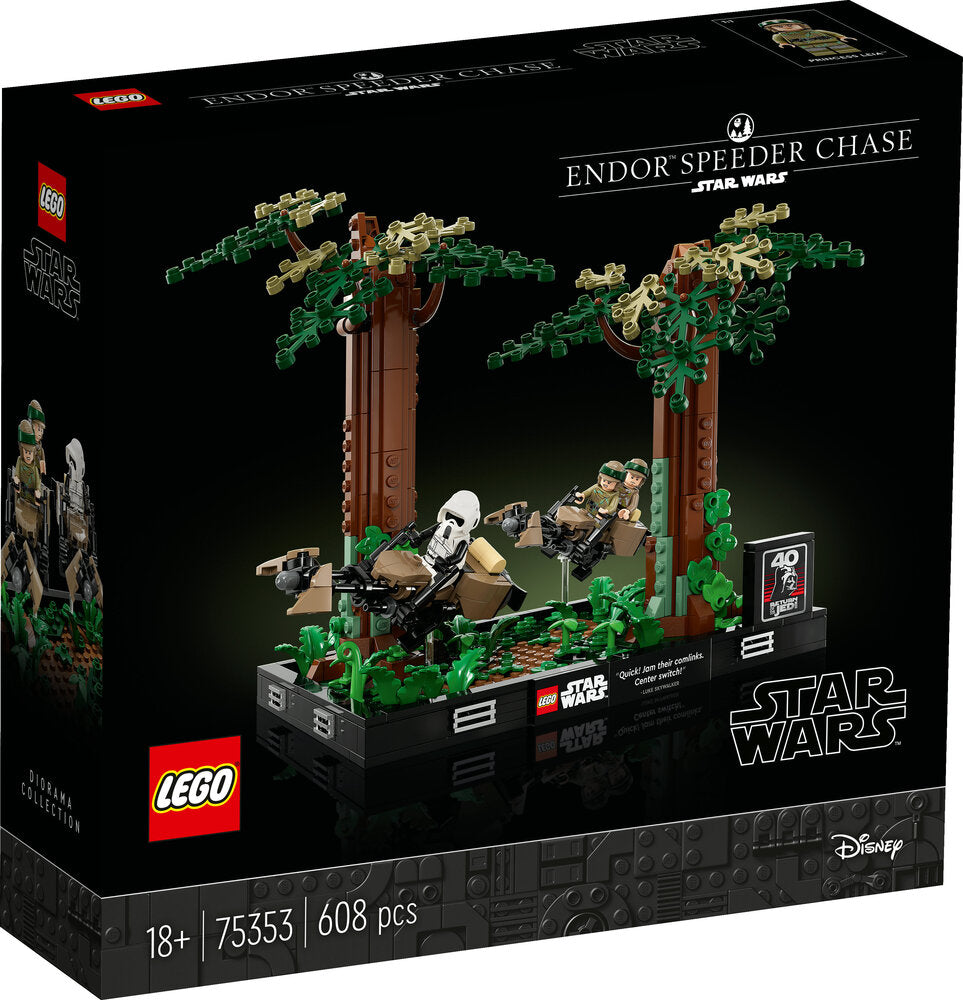 75353 LEGO STAR WARS Diorama med speederjagt på Endor™