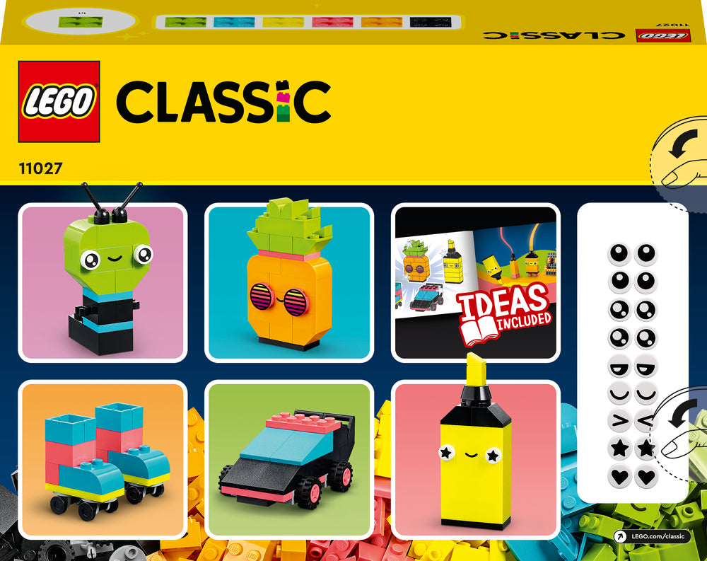 11027 LEGO Classic Kreativt sjov med neonfarver