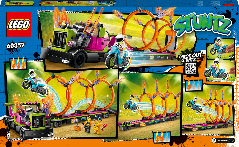 60357 LEGO City Stuntz Stunttruck og ildringe-udfordring