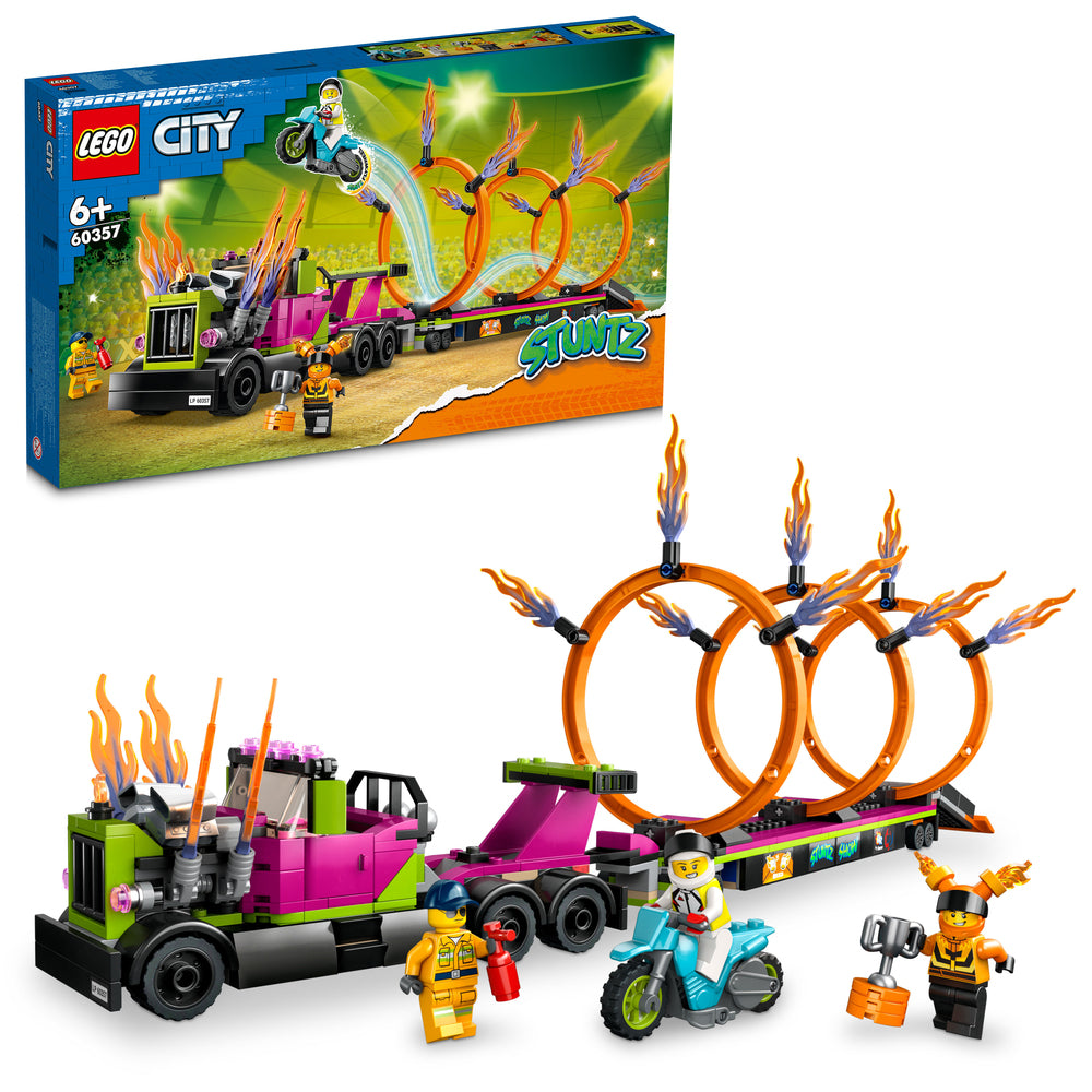 60357 LEGO City Stuntz Stunttruck og ildringe-udfordring