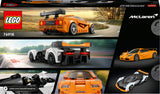 76918 LEGO Speed Champions McLaren Solus GT og McLaren F1 LM