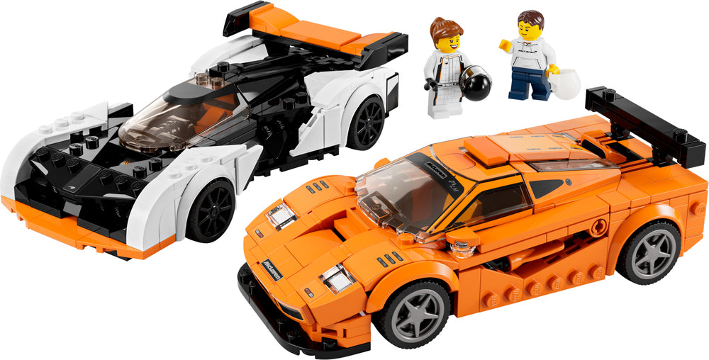 76918 LEGO Speed Champions McLaren Solus GT og McLaren F1 LM