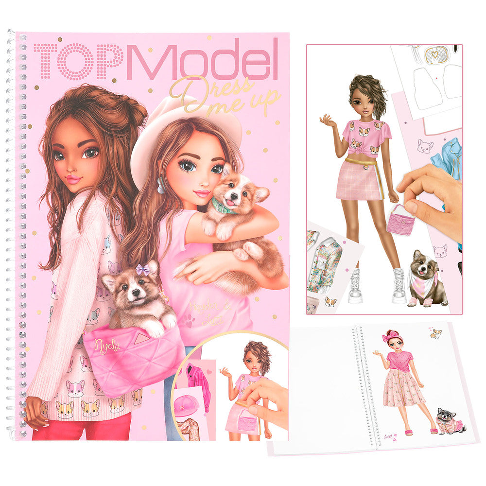 TOPModel Stickersbog Dress Me Up CORGI