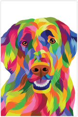 Diamond art Hund farverig 20 x 30 cm
