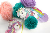Pom Pom ART Unicorn m/horn 3 stk.