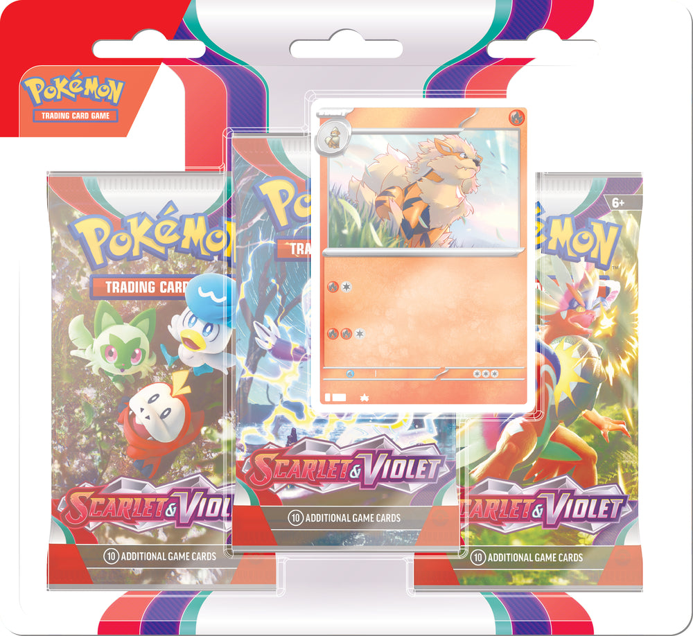 Pokémon Blister 3-pak: Scarlet & Violet