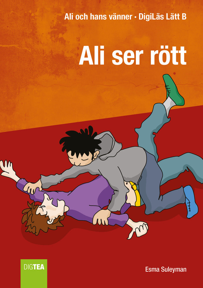 Ali ser rött