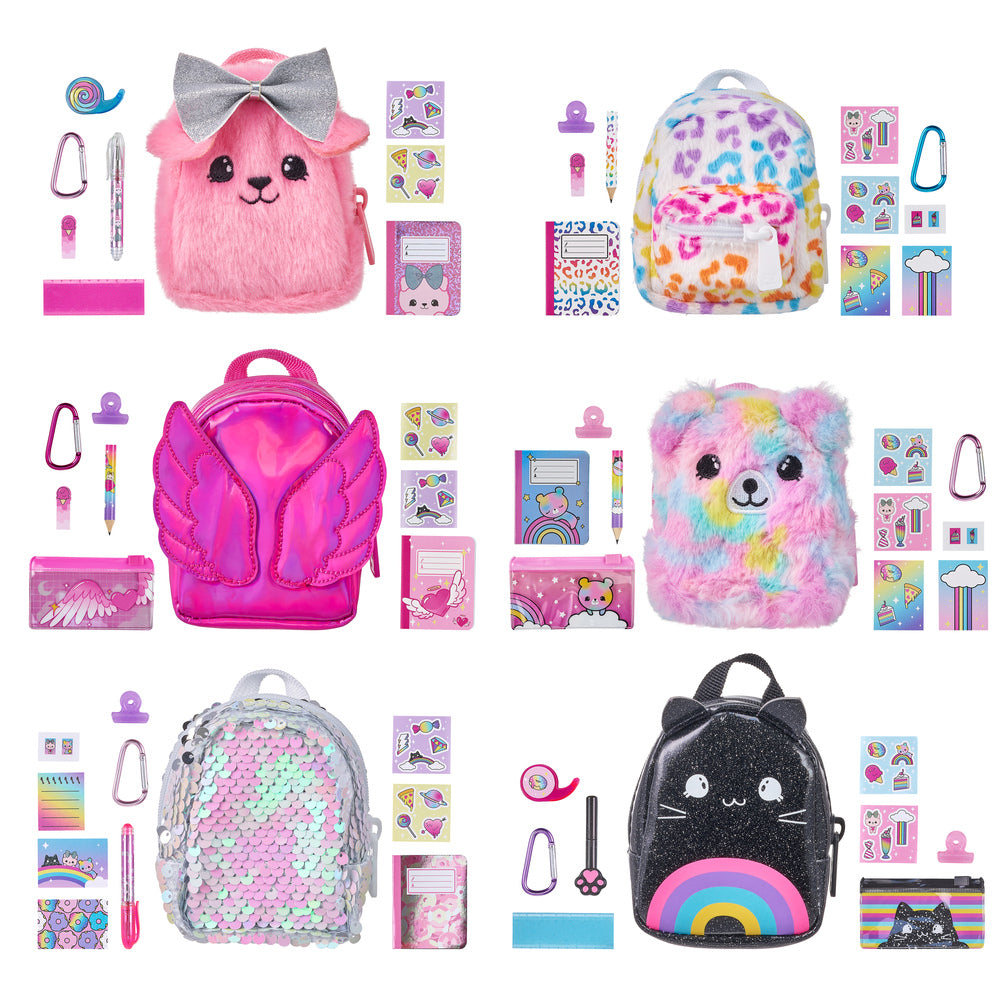 Real Littles Themed Back Pack asst