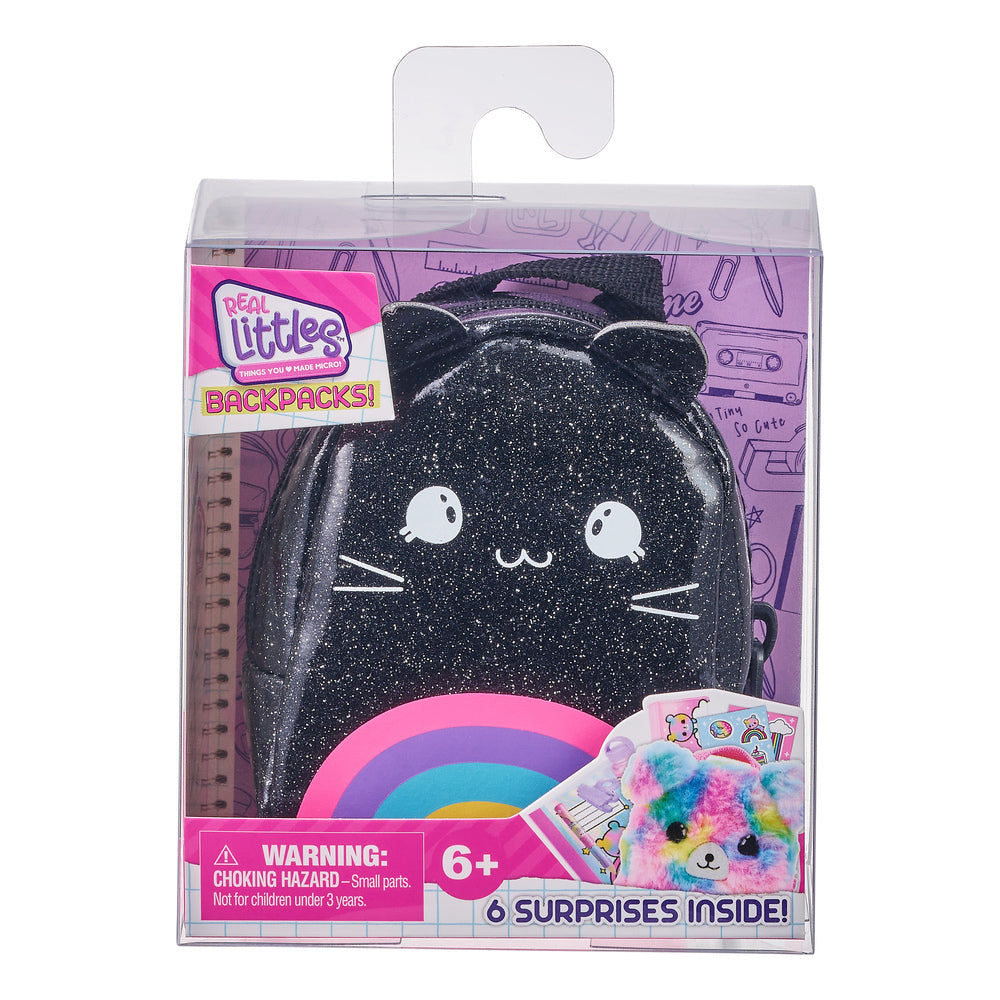 Real Littles Themed Back Pack asst