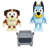 BLUEY figurer med skoletema 2-pak ass