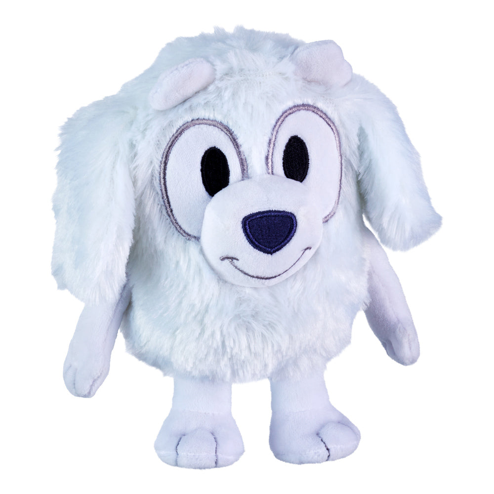 BLUEY bamse med skoletema asst