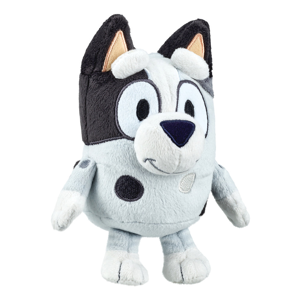 BLUEY bamse med skoletema asst
