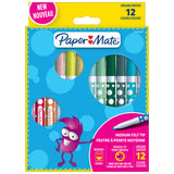 Børne tusser PaperMate 12 Ass
