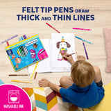 Børne tusser PaperMate 24 Ass