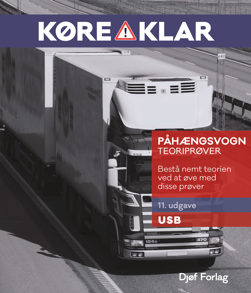 Køreklar Teoriprøver Påhængsvogn USB