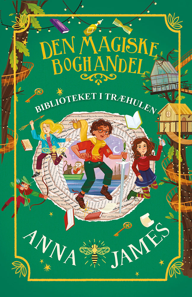 Biblioteket i træhulen