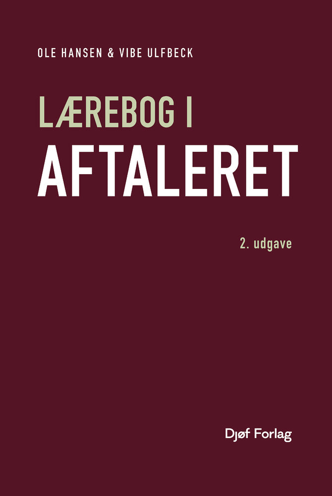 Lærebog i aftaleret