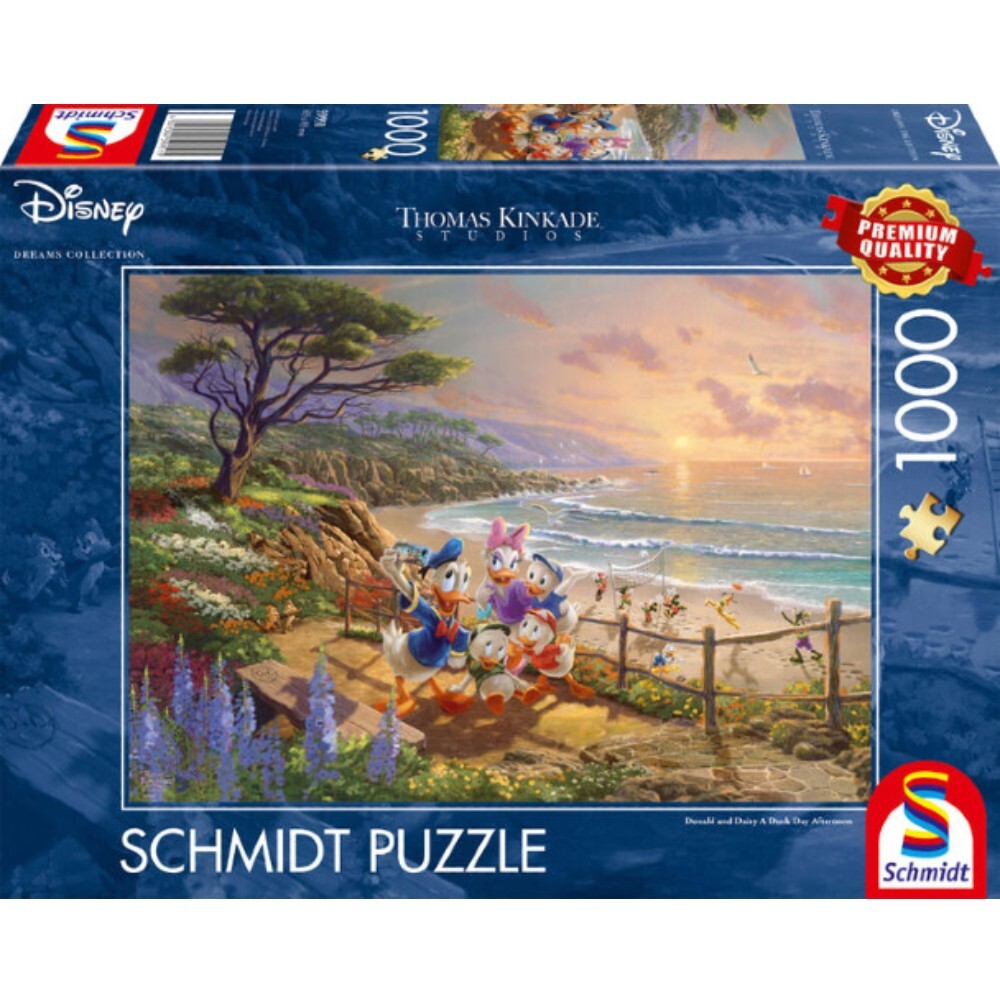 Puslespil Donald & Daisy A Duck Day 1000 brikker