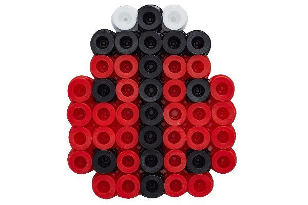 Hama maxi perler 400 perler + 2 plader i grøn dåse