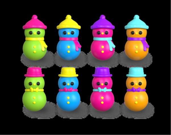 NeeDoh Squishmas Groovy The Glowman ass