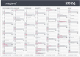 Bordkalender 2024 stående A5