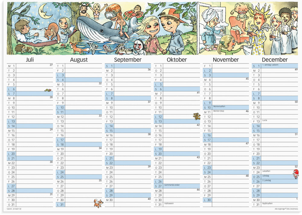 Kalender 2024 Otto Dickmeiss A3