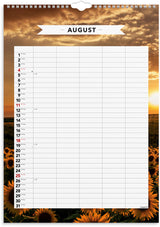 Kalender 2024 A3 5 personer