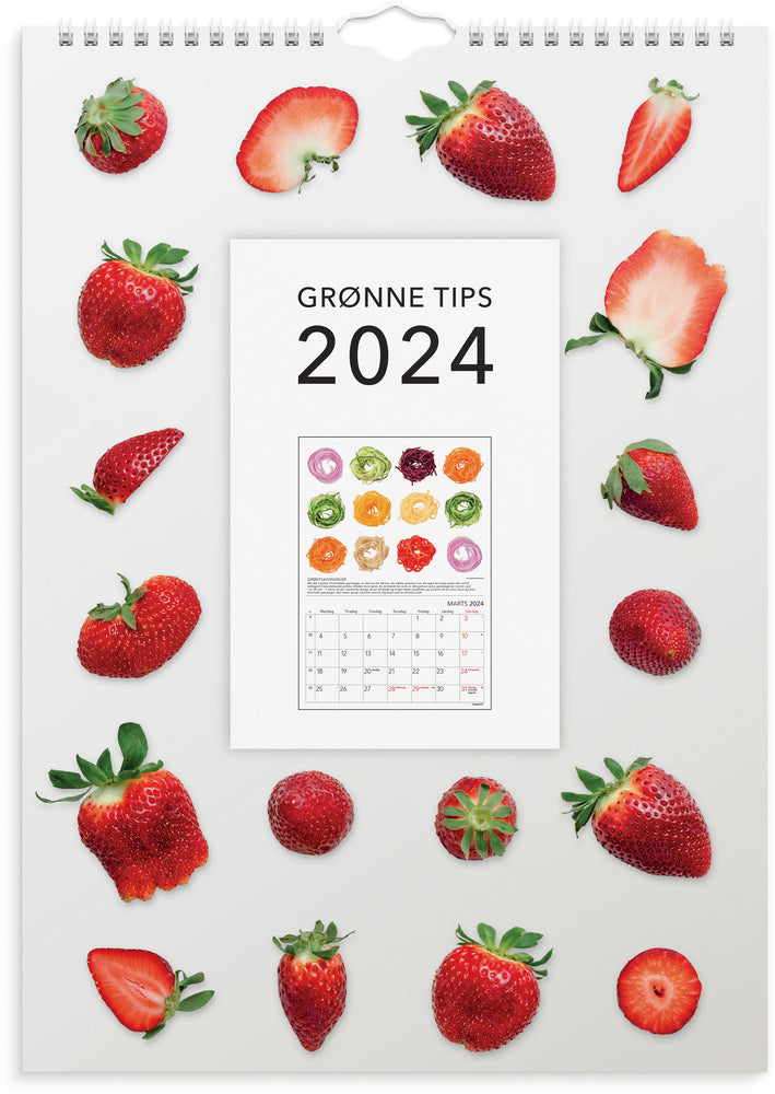 Kalender 2024 grønne tips A4