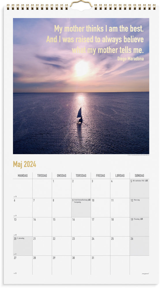 Vægkalender 2024 dream & do