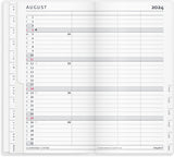 Family planner 2024 måned 4 kol