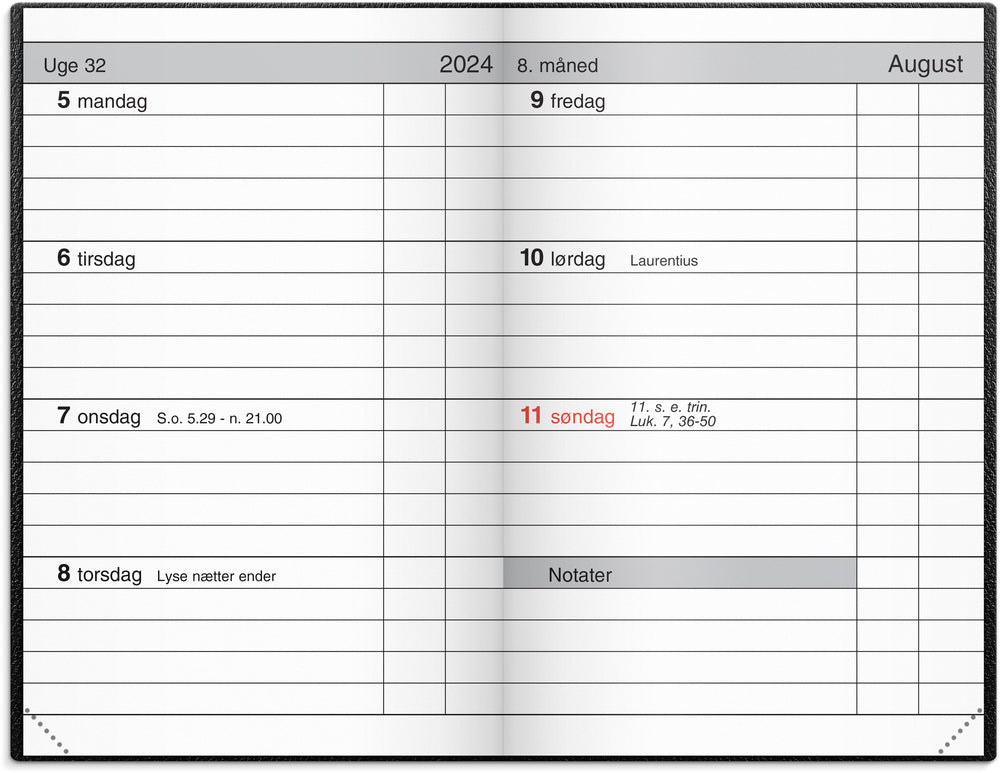 Lommekalender 2024 kunstskind