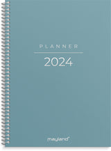 Kalender 2024 uge A5 isblå