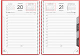 Kalender 2024 klassisk dag rød