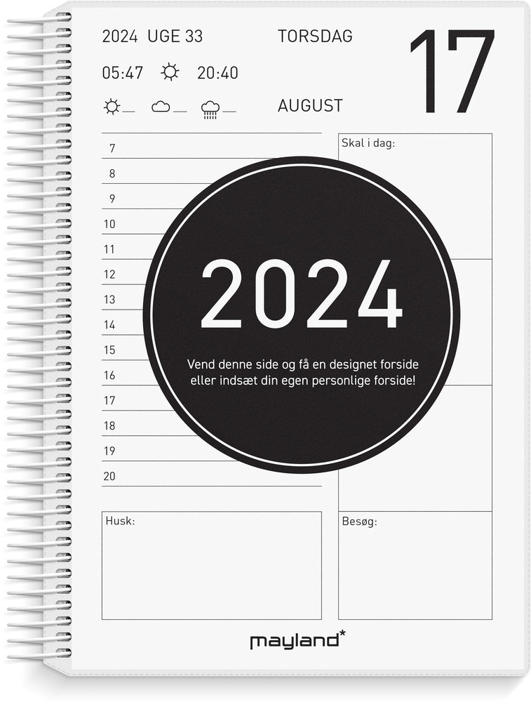 Kalender xl 2024 senior dag